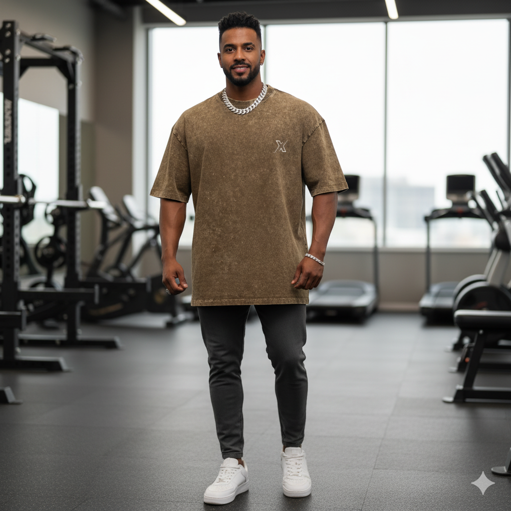 Oversized Distressed T-Shirt