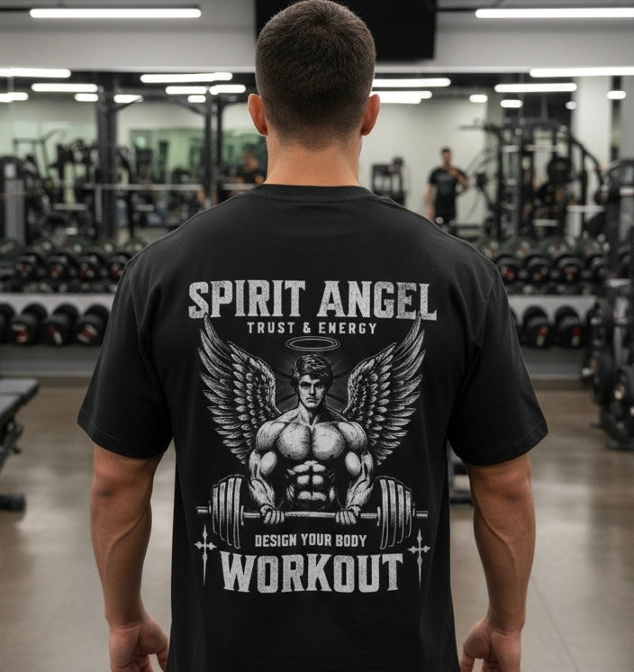 Men’s Spirit Angel Boxy T-Shirt